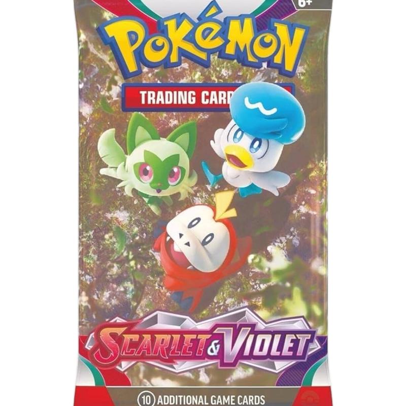 Pokemon Booster pack x1 Scarlet and Violet booster pack. 1