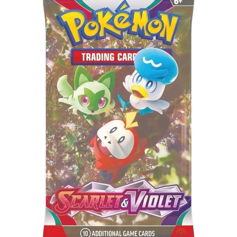 Pokemon Booster pack x1 Scarlet and Violet booster pack. 1