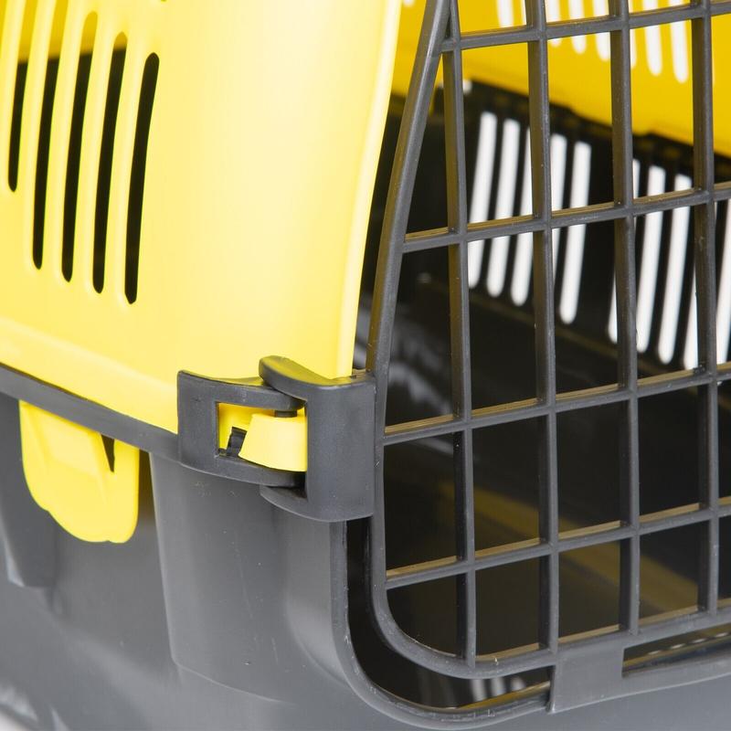 Marko Pet Accessories 19" Large Pet Carrier Portable Box Animal Puppy Kitten Cage Travel Training Crate Cat Dog Lightweight Transporter 4
