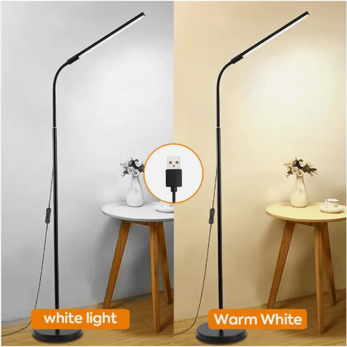 Bright Floor Light Modern Floor Standing Lamp