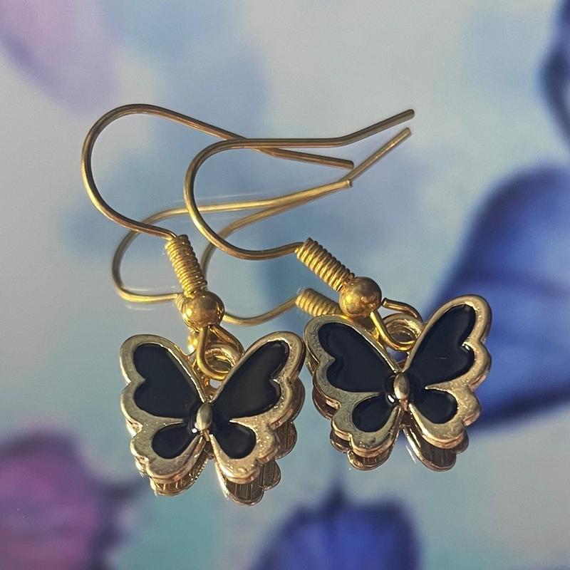 Colourful Butterfly Earrings 4