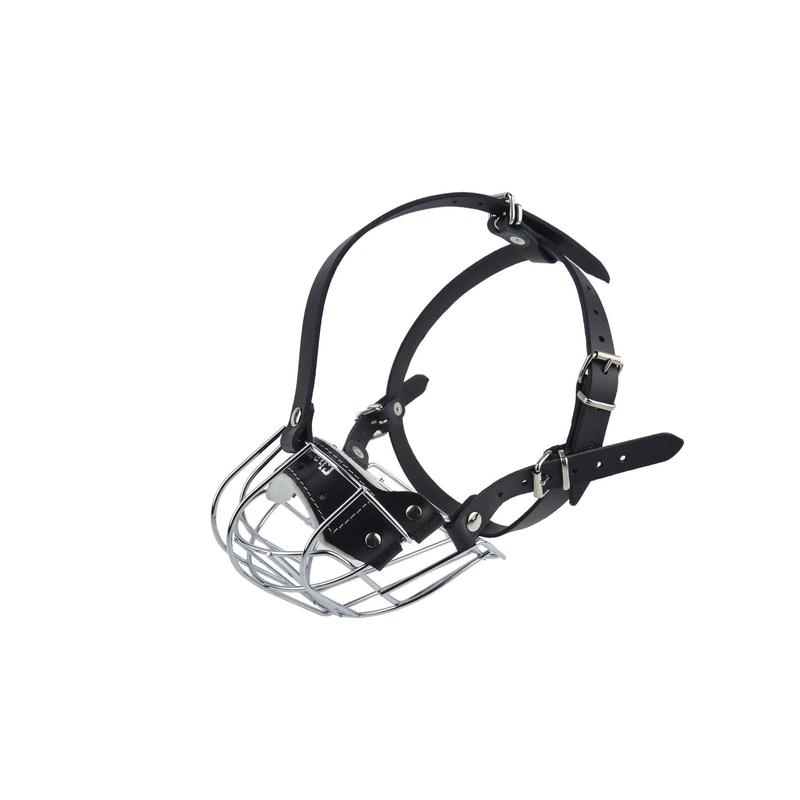 Metal Basket Muzzle for American Bully, XL  Bully and other dogs. 3