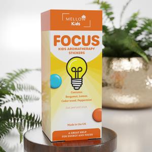 Focus Aromatherapy Stickers For Children - 30 Stickers