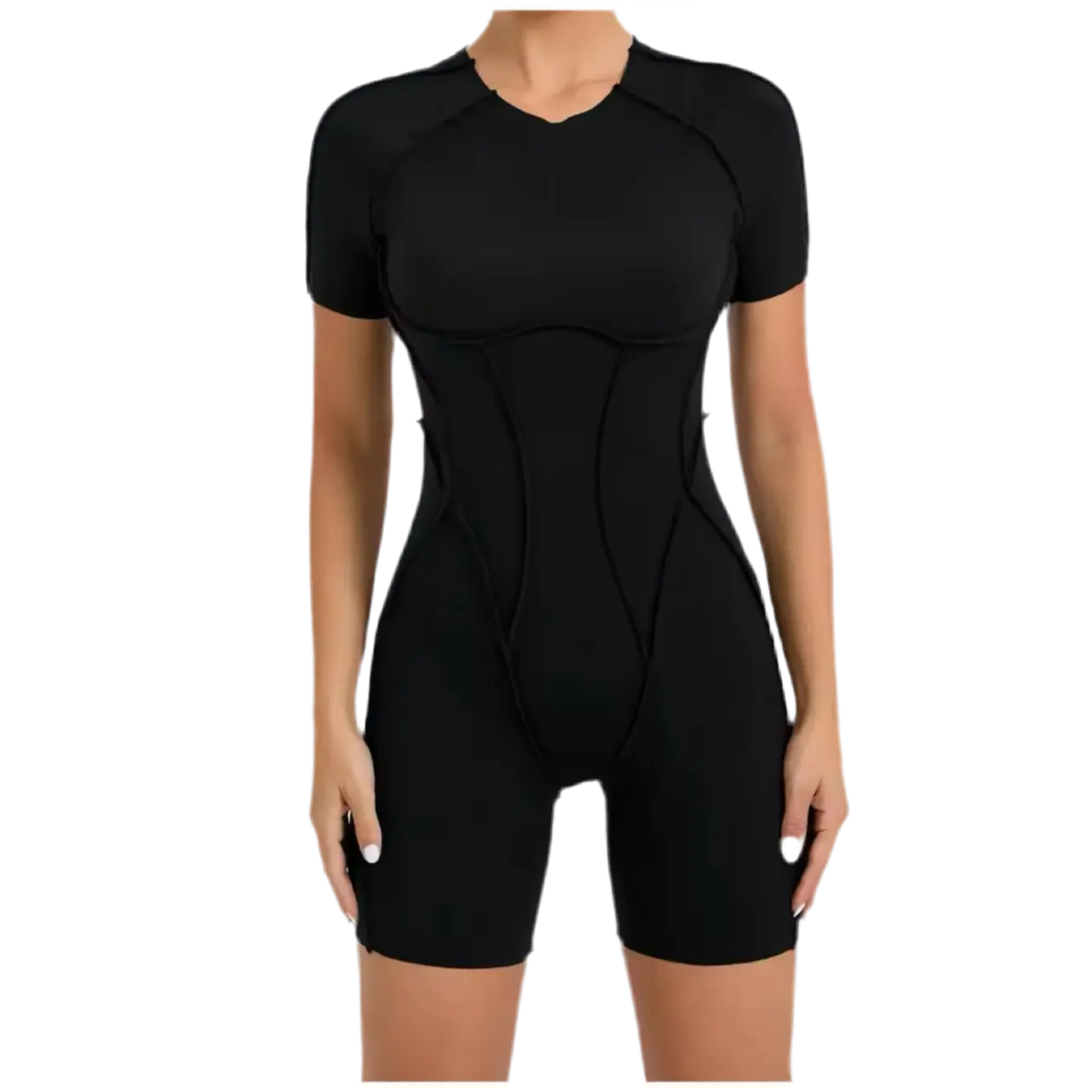 BTR Sculpt Open Back Playsuit for Women - Perfect for Sports