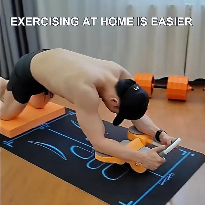 Product Introduction of Abdominal wheel special pad Abdominal muscle wheel mat Yoga men's fitness kneel mat training exercise to build abdominal thickening roll abdominal wheel 6