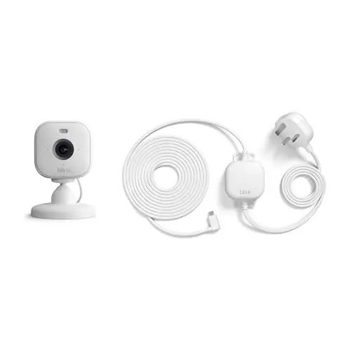 New Blink Mini 2 – Plug-in smart security camera, HD night view in colour, built-in spotlight, two-way audio, motion detection, works with Alexa (Black) 2