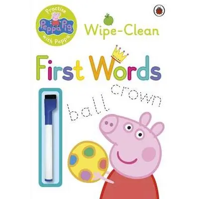 Peppa Pig: Practise with Peppa: Wipe-Clean First Words 9780723297789 0