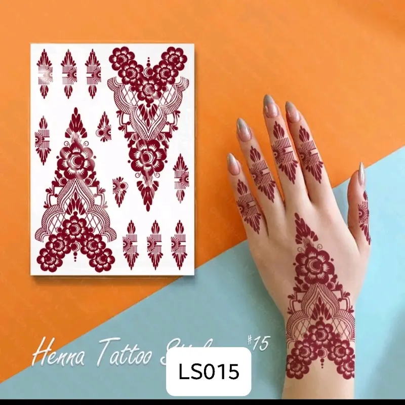 Henna Stickers 7