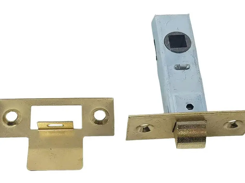Premium High Quality Construction Internal 2.5" 65mm Brass Tubular Mortice Latch for Secure Door Entry