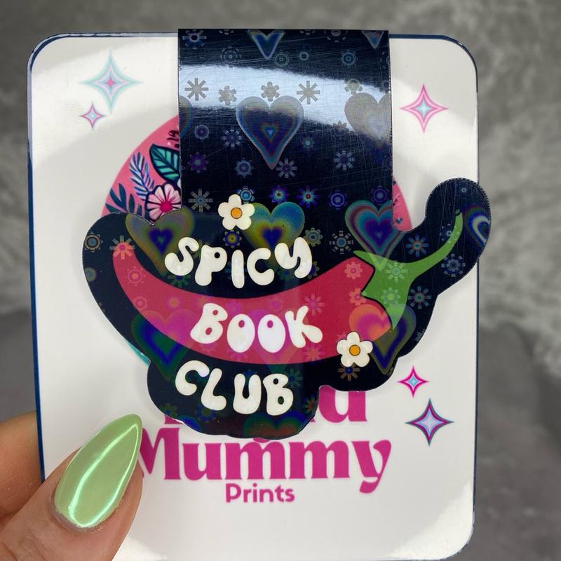Sizzling Reads: ‘Spicy Book Club’ Magnetic Bookmark 3