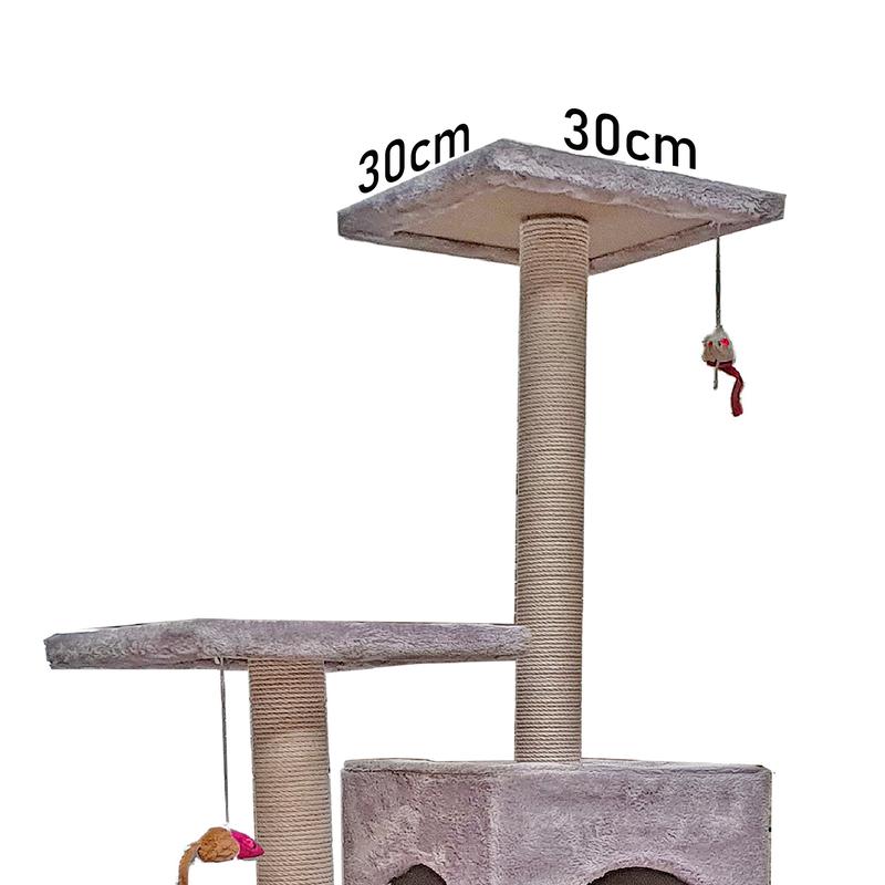Large Multilevel Cat Tree Scratching Post Kitten Climbing Tower Activity Centre 6