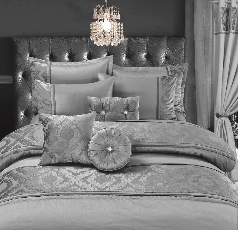 Casablanca Embroidery Design Duvet Quilt Cover With Pillowcase Cover Set Material 100% Polyester 4