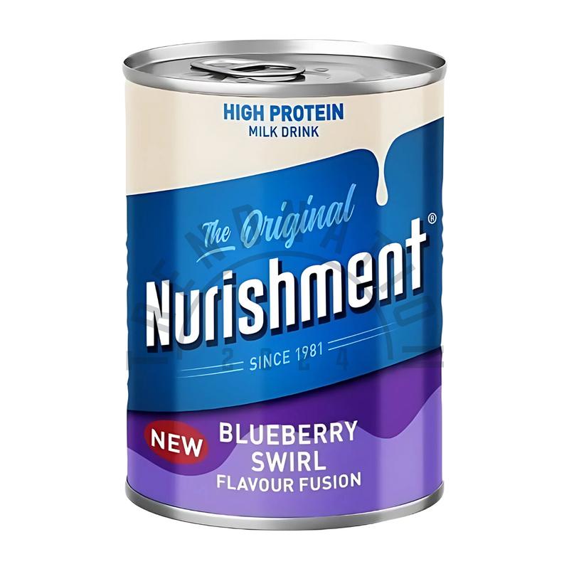 Nurishment High Protein Drink Blueberry Swirl Rich in Vitamins and Minerals 12 Pack (12 x 400g) Beverage Milk 2