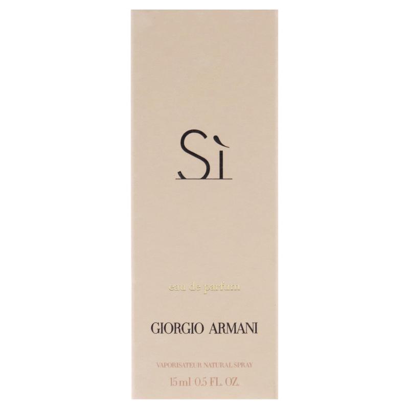 Giorgio Armani Si Eau De Parfum Spray for Women (15ml) 2
