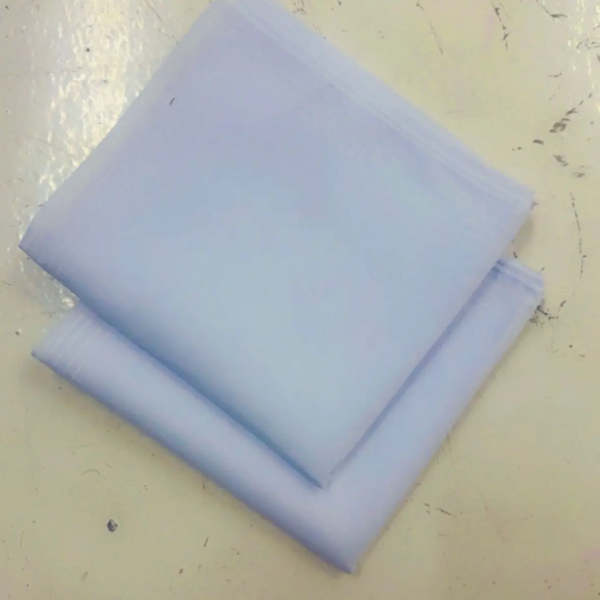 10 Pcs White Cotton Men Handkerchiefs Hanky Pocket Square Hankie Lot Set Vintage 100 % Cotton