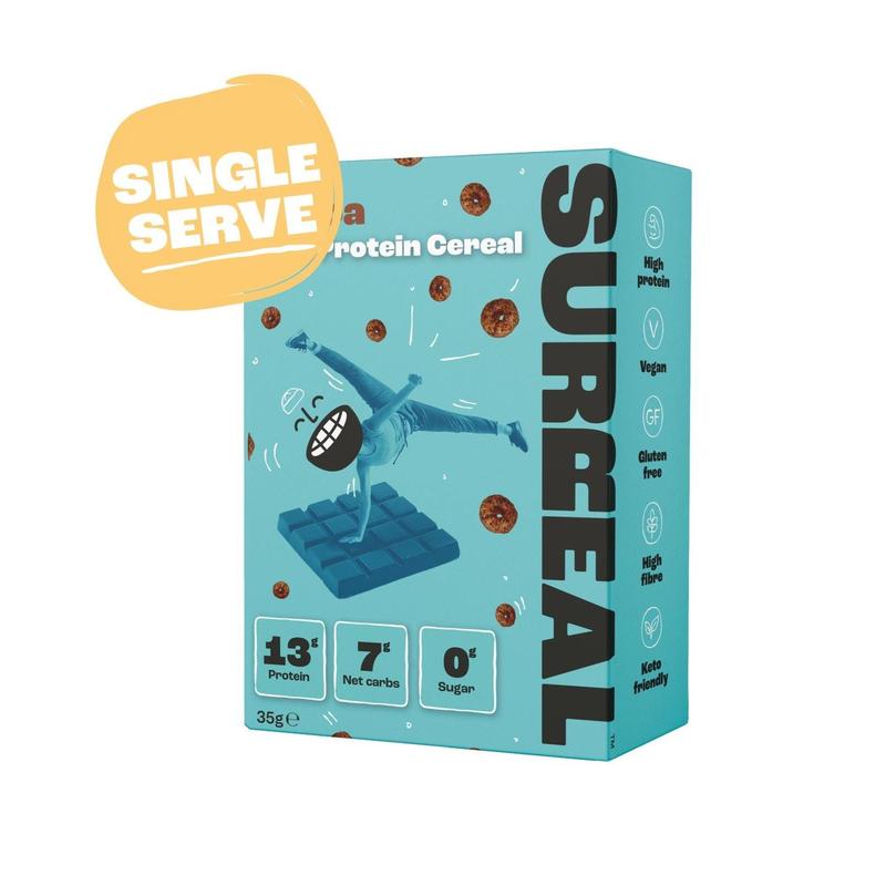 Surreal | Cocoa flavoured High protein cereal | 37g 0