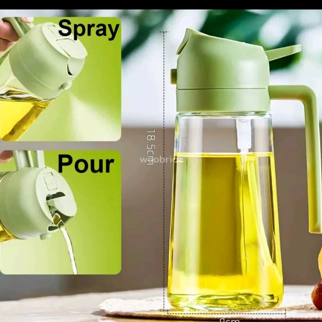 Oil Spray for Healthy Cooking, Vegetables, Meats & Baked Goods, Easy-to-Use Kitchen Dispenser - Dispensers