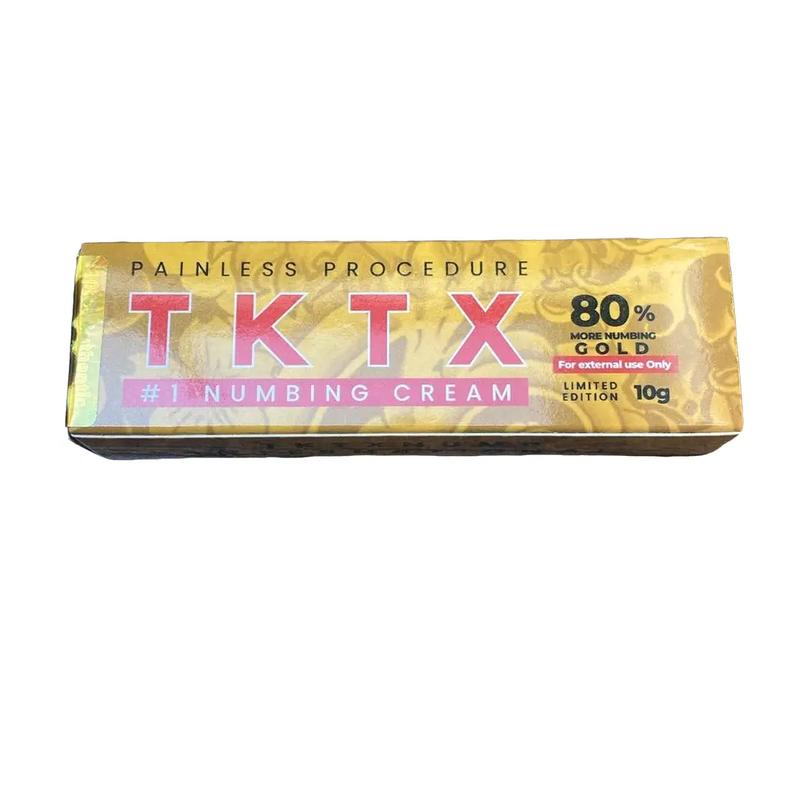 80% Gold Tattoo Numbing Cream Cosmetics lip black printer equipment cone derma stamp waterproof sleeve beauty tools melting balm stencil red brown mehndi stencils stick neda symbol 1