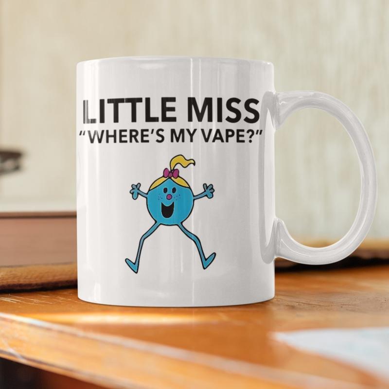 Little Miss Coffee and Tea Cup Mug - Stylish Ceramic Mug for Your Morning Drinks Drinkware Washable Tumbler teacup travels cups 1