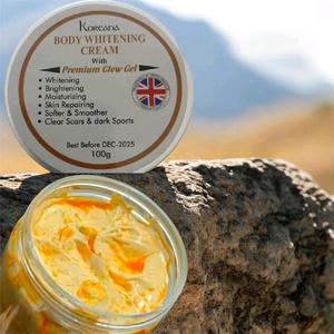 Body whitening  Cream With  Glow Gel  Brightening Cream Moisturizing Hydrating Glowing