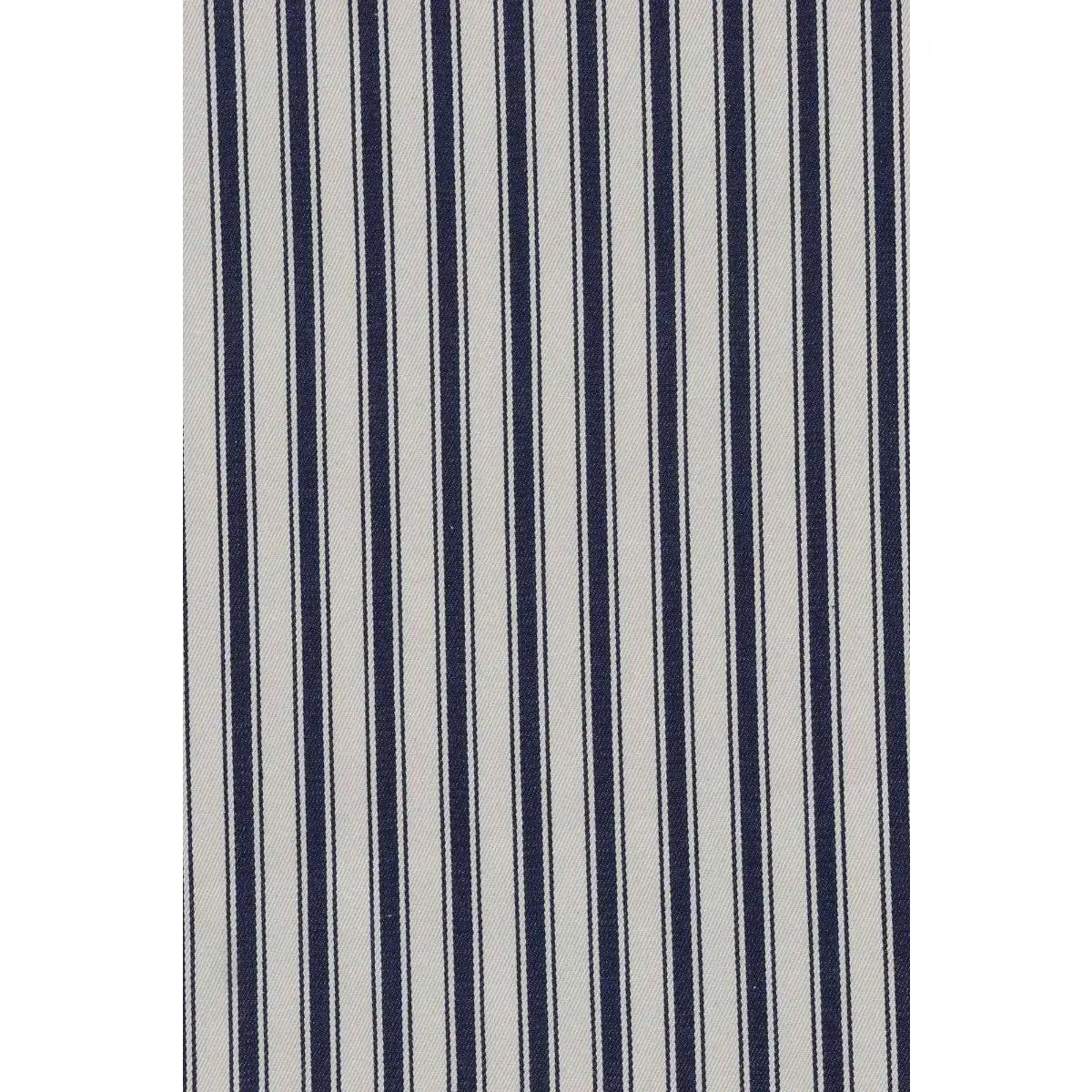 Vintage Deck Stripe Navy 100% Cotton Fabric