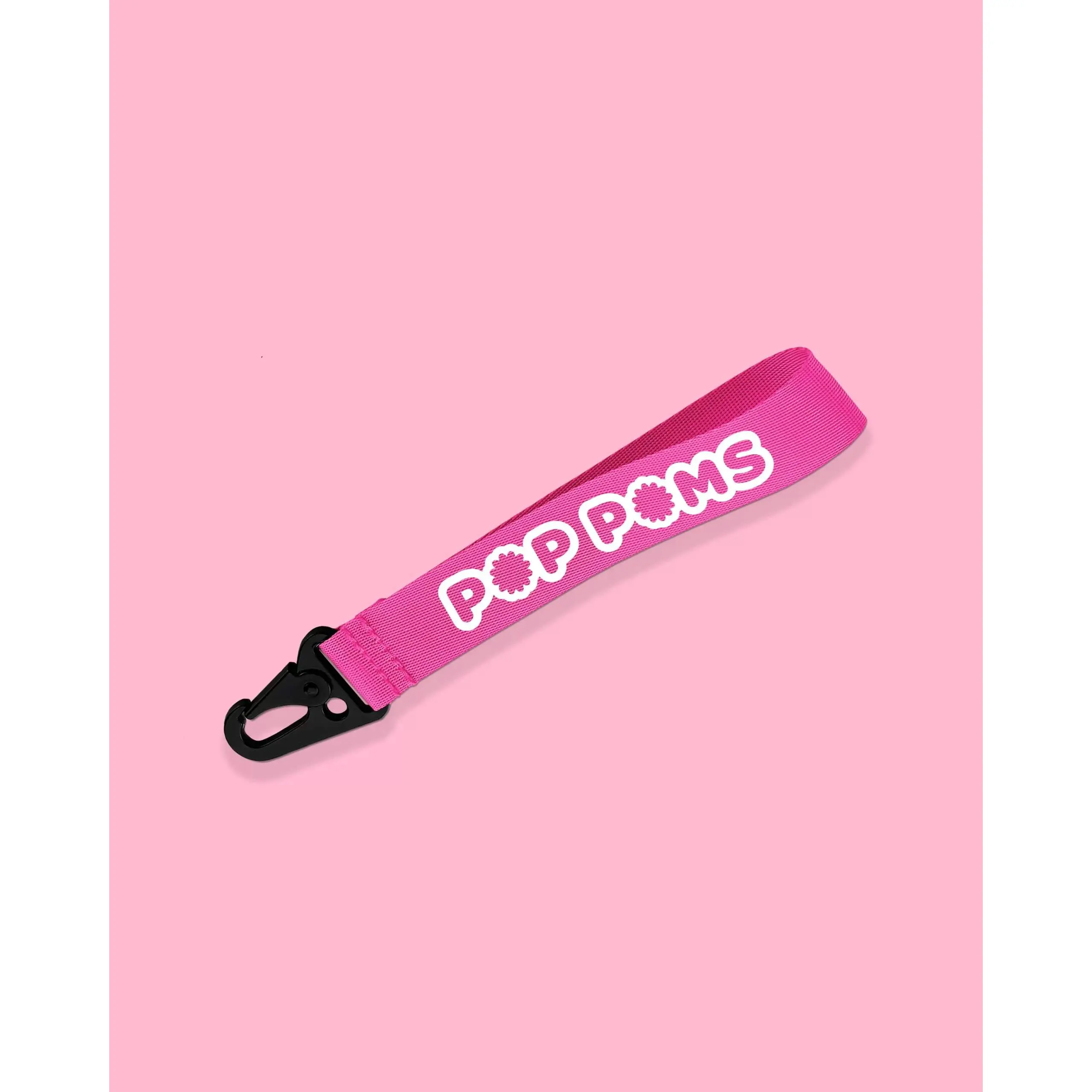 Pink Pop Poms Hang Tag