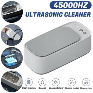 Pro Ultrasonic Cleaner 45KHz | 500ML Portable Deep Cleaning Machine | 3 Modes & Digital Timer | Stainless Steel 304 Tank (Dentures Safe) | Jewelry, Glasses, Watches, Bands | Fast 5-Min Cycles