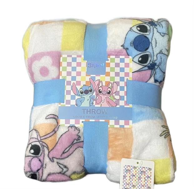 Cute Multicoloured Throw 120cm x 150cm 0