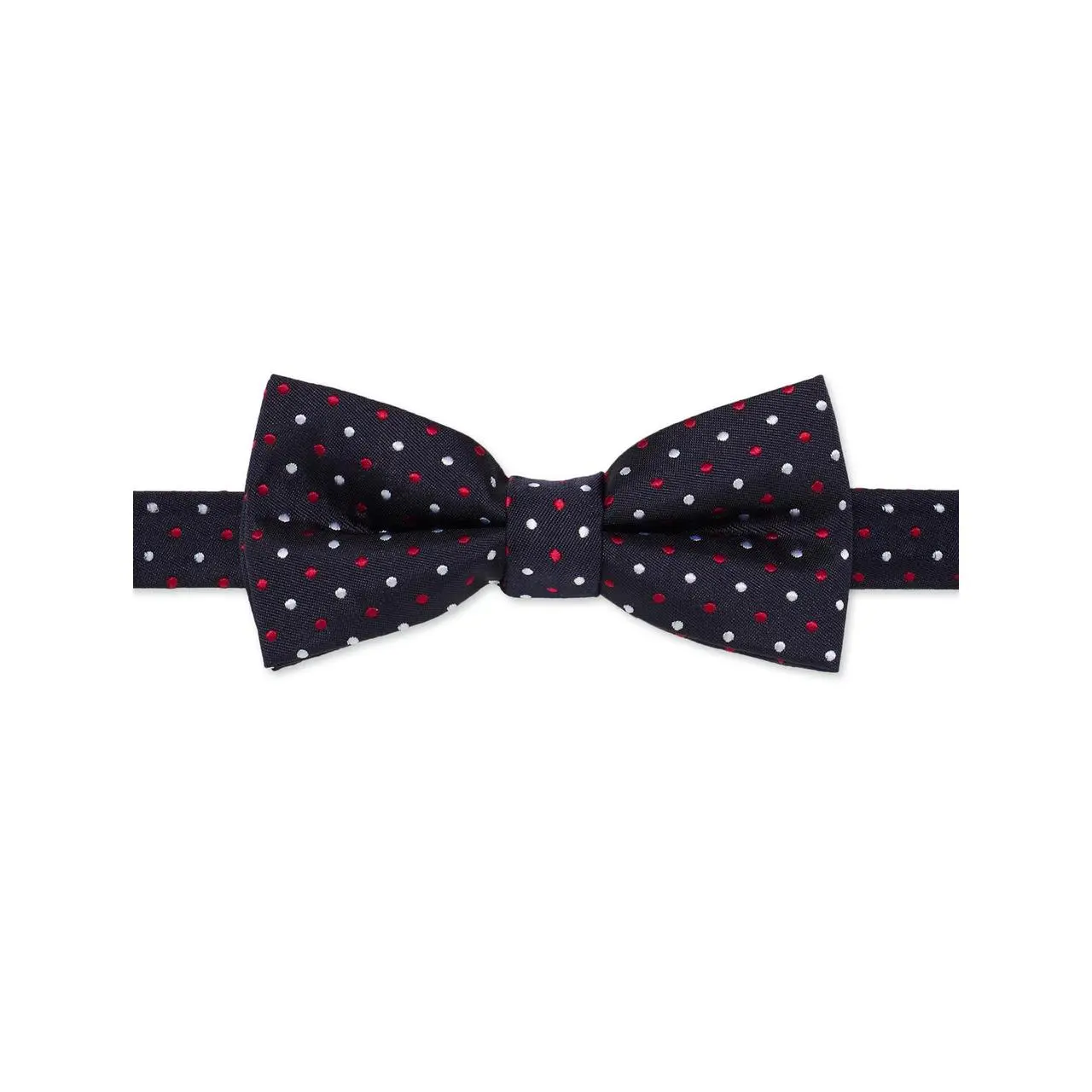 Boys banded navy bow tie - England spot