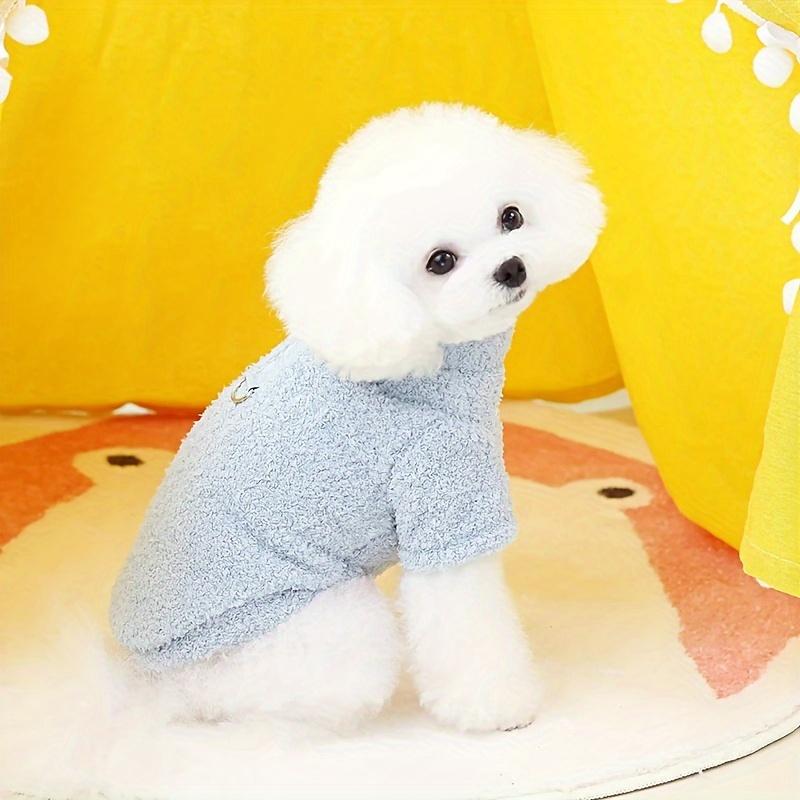 Product Introduction of Ultra-Soft Fleece Dog Sweater - Warm, Cozy, and Machine Washable Winter Pet Apparel for Small Breeds, Perfect for Cold Weather, Outdoor Activities, and Casual Attire 8