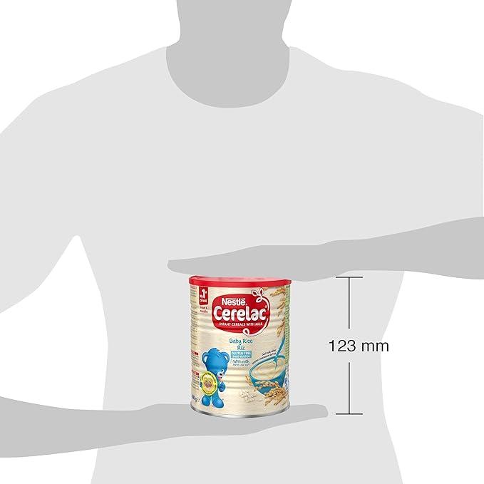 Nestle Cerelac Rice with Milk Infant Cereal, 6 months+, 400 g (Pack of 2) 3