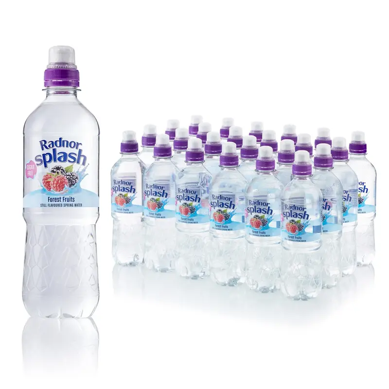 Radnor Splash Forest Fruits Flavoured Water 24 x 500ml | Sugar Free Drink with Natural Sweeteners | Soft Beverage 6