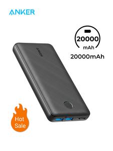 Anker Power Bank, PowerCore Essential 20000 Portable Charger with PowerIQ Technology and USB-C (Input Only), High-Capacity External Battery Compatible with iPhone, Samsung, Huawei, iPad, and More.