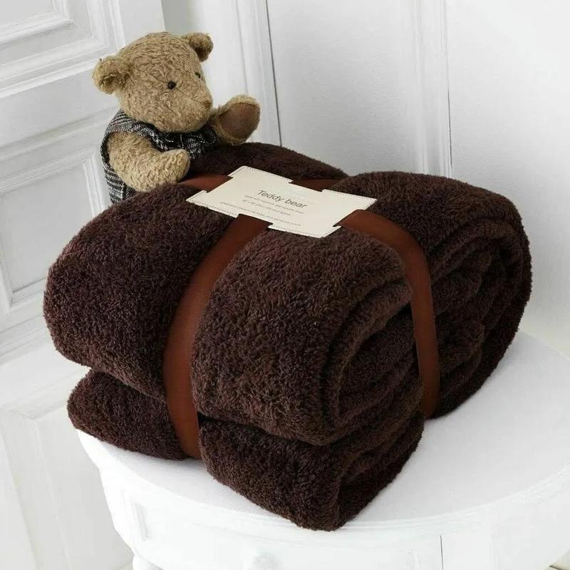 Product Introduction of "Top-Notch Teddy Fleece Throw | Super Soft & Warm  Perfect for Sofa, Bed & Travel | Grey | Large 150 x 200 cm | Ultimate Cozy Comfort" 27