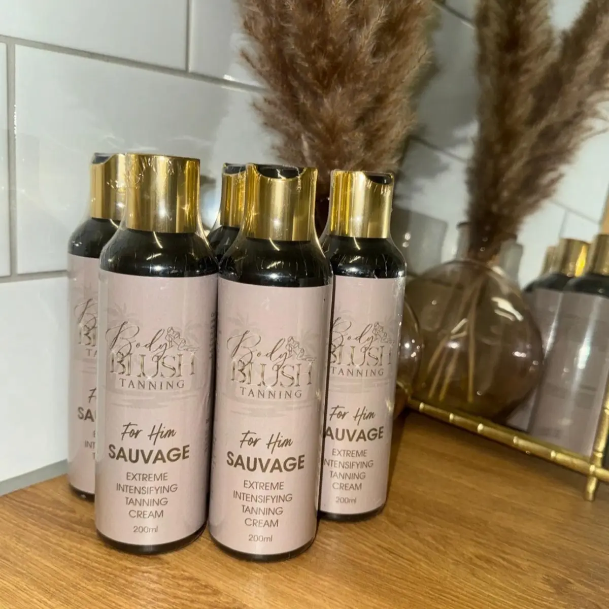 BodyBlushTanning savage inspired intensifying creams