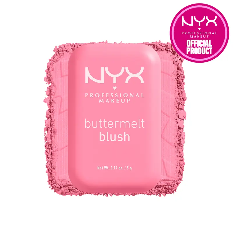 NYX Professional Makeup Buttermelt Blush, Powder Blush Up to 12H Wear, Fade & Transfer Resistant, Select Your Shade 7