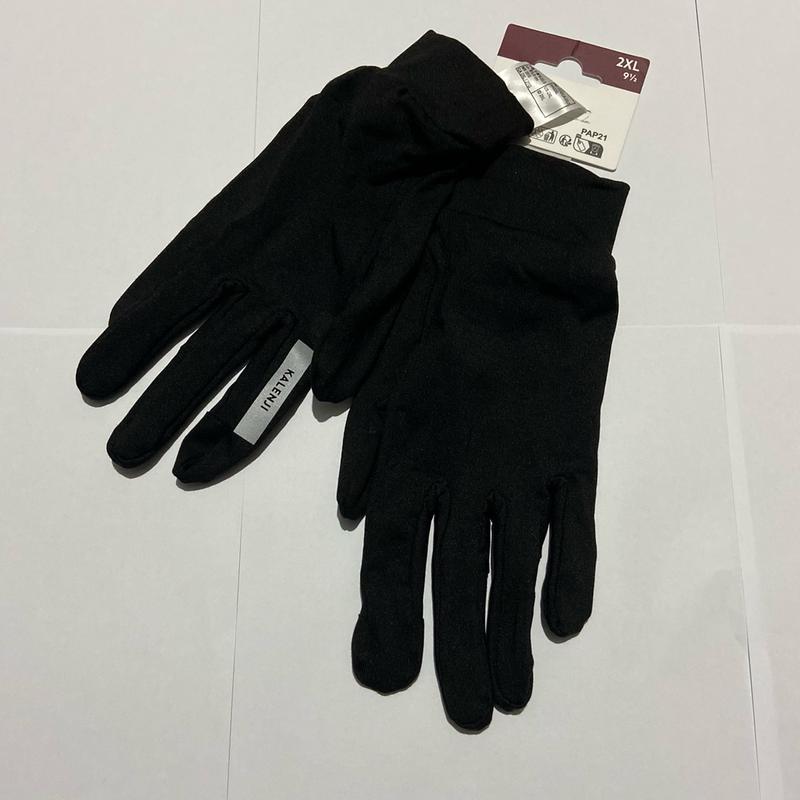 Kalenji black touchscreen running gloves 0
