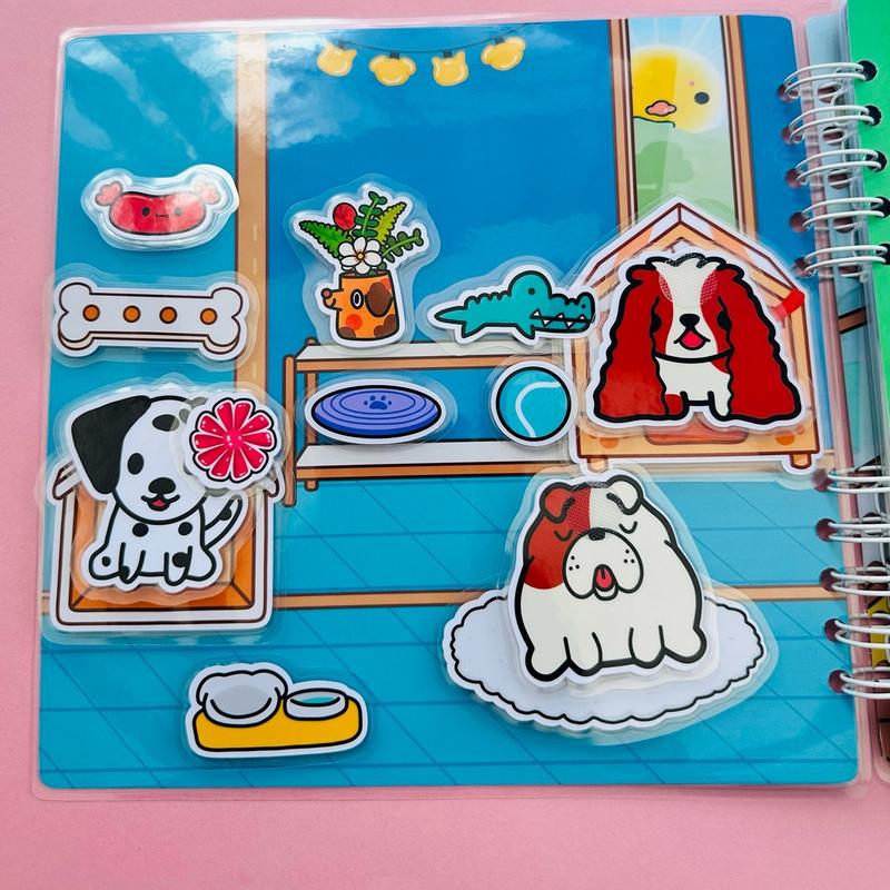 Toca Pets Velcro Book with Pets - Educational Toy for Kids 2