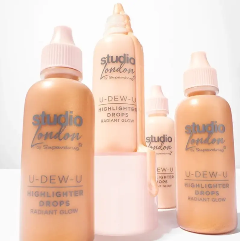 Studio London U DEW U Liquid Highlighter Glow Up - Bronzer Makeup 2