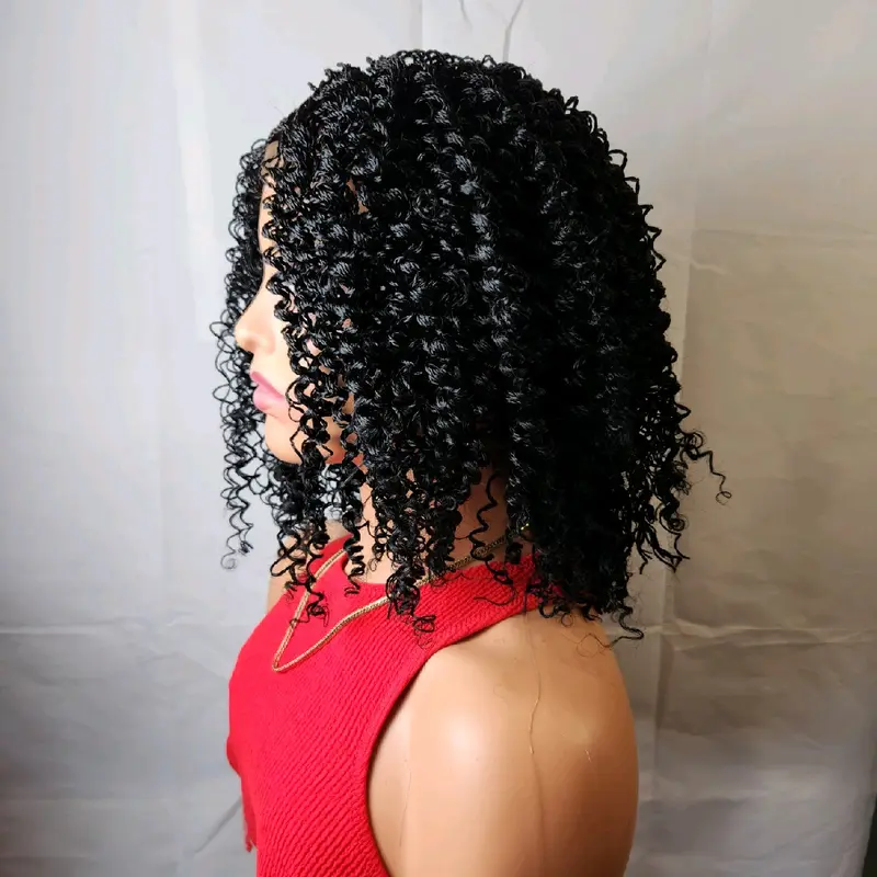 Davina twists on curls, black, 14 inches 2