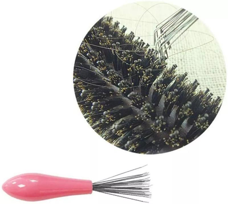 Product Introduction of Hair Brush Comb Cleaner Household Cleaning Embedded Plastic Mini Tool ALL COMBS 12