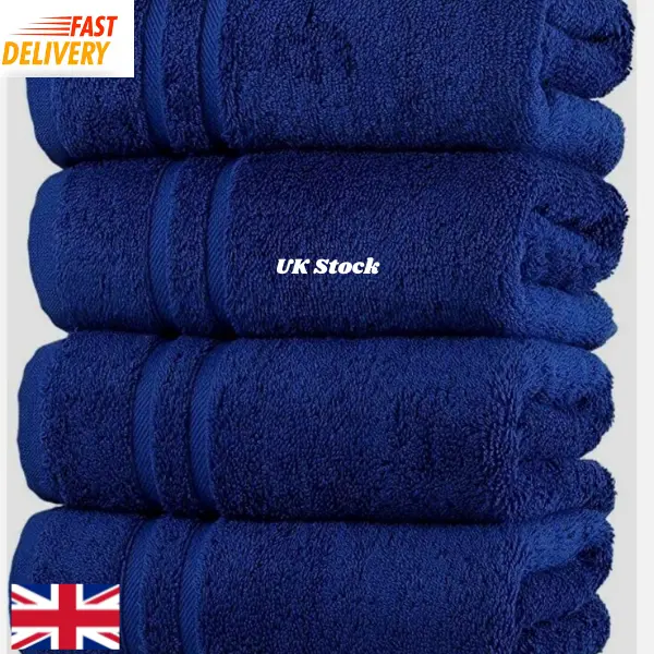 4X Extra Large Jumbo Bath Sheets 100% Premium Egyptian Cotton Soft Towel 500 GSM - Perfect for a Luxurious Bath Thick Unisex