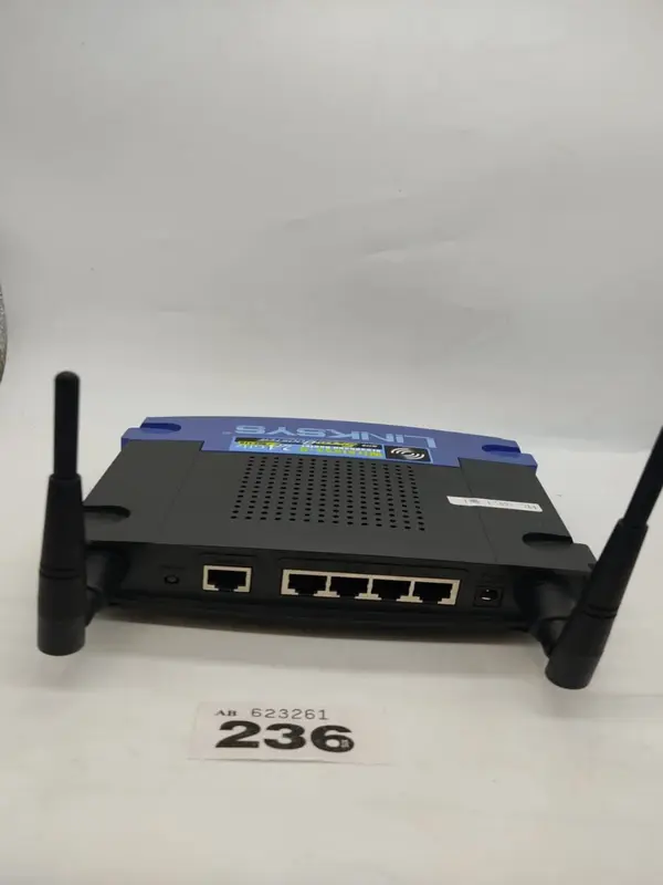 Linksys Wireless-G Broadband Router WRT54GS 2.4 GHz 54Mbps 4 Port Switch 5
