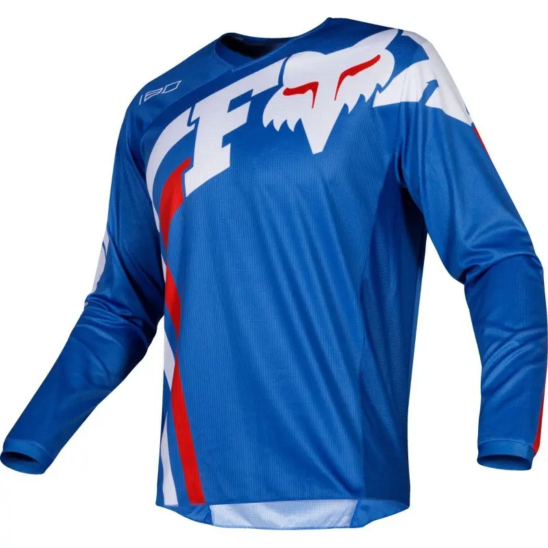 2021 fox downhill suit, outdoor, cycling long-sleeved T-shirt men's top mountain bike, racing suit 8