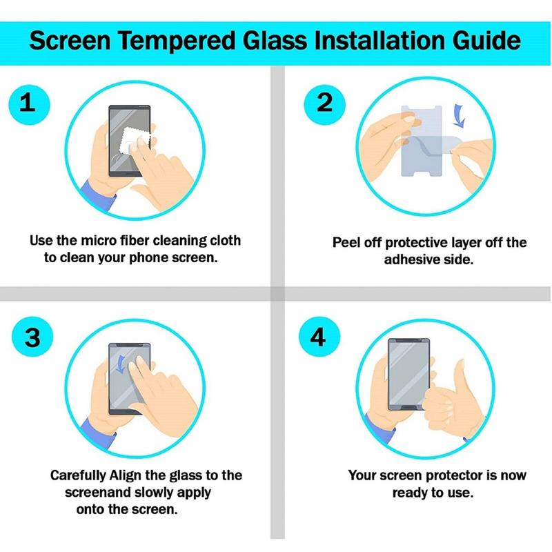 Screen Protector For Samsung Galaxy A34/A54/A14/ A04s/ A23/ 4G 5G Tempered Glass 6
