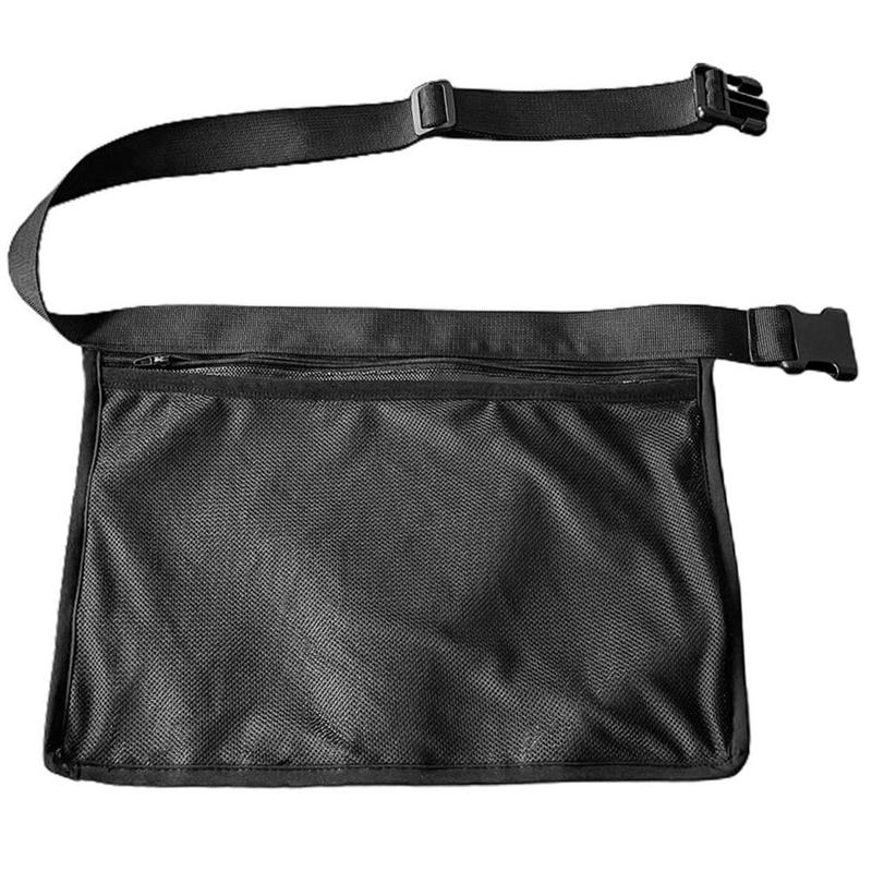 Product Introduction of Mesh Pickleball Waist Band Pouch – Adjustable Belt with Zipper Pocket for Convenient Ball Storage 8
