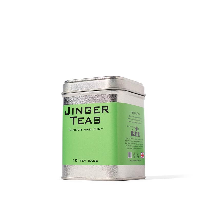 Jinger Teas Organic Ginger herbal Teas made in the uk 5
