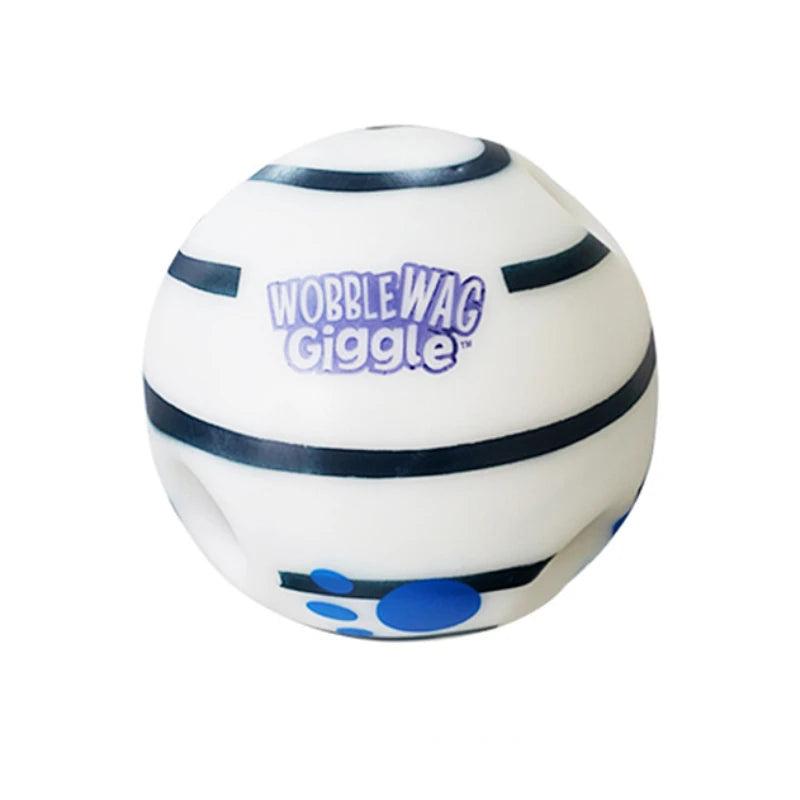 Wobble Wag Giggle Glow Ball for Dog Toys - Pet-Safe, No Batteries Needed, Glow in The Dark, Available in Small and Medium Sizes 3