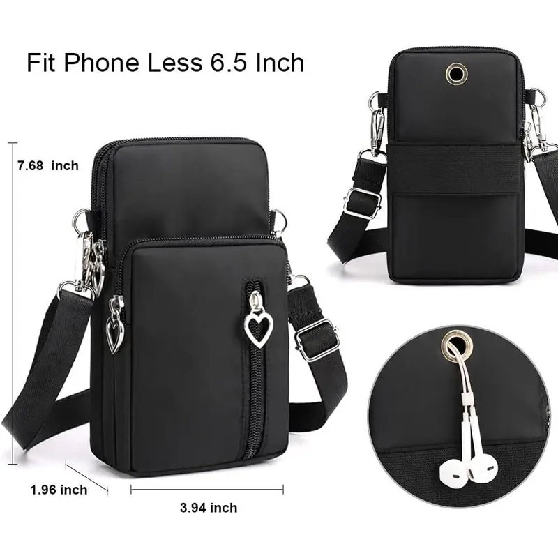 Crossbody Bags Mobile Phone Wallet Bags with Large Capacity and Adjustable shoulder strap for Women girl 1