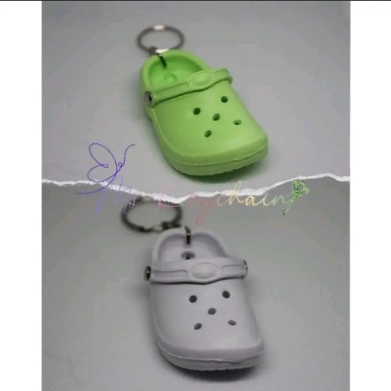 Mini Croc Clog Shoe Keychain 8